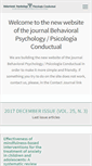 Mobile Screenshot of behavioralpsycho.com